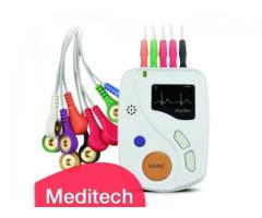 Meditech Portable ECG Recorder 48h 12 Lead Holter Heartrec Eco+Software
